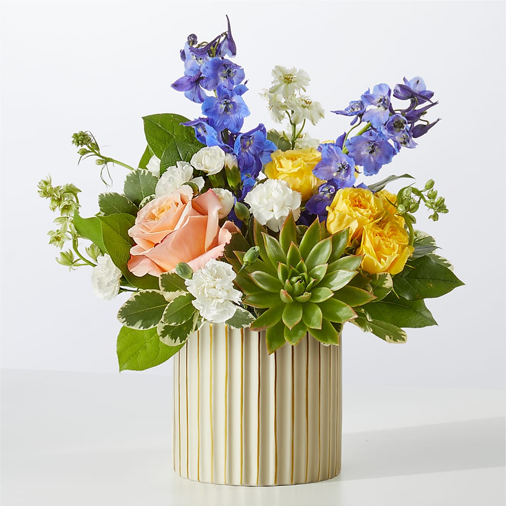 Cobalt Reverie Bouquet – New Rochelle Florist, New Rochelle NY