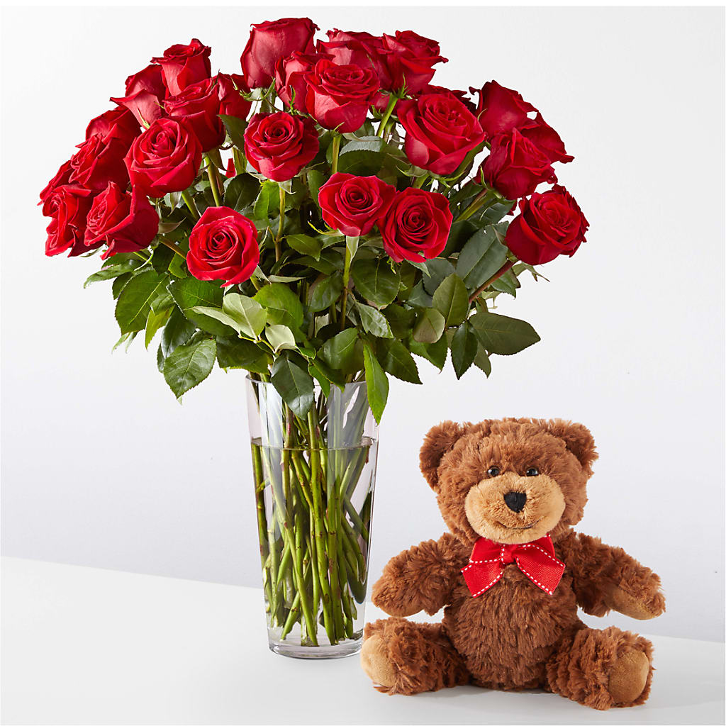 Romantic Long Stem Red Rose Bouquet Bundles – New Rochelle Florist, New Rochelle NY