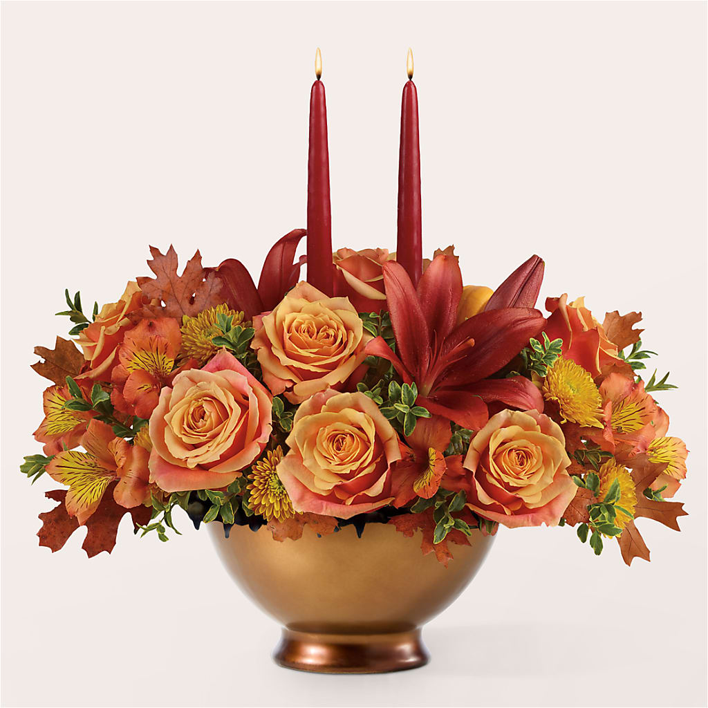 Harvest Table Centerpiece – New Rochelle Florist, New Rochelle NY