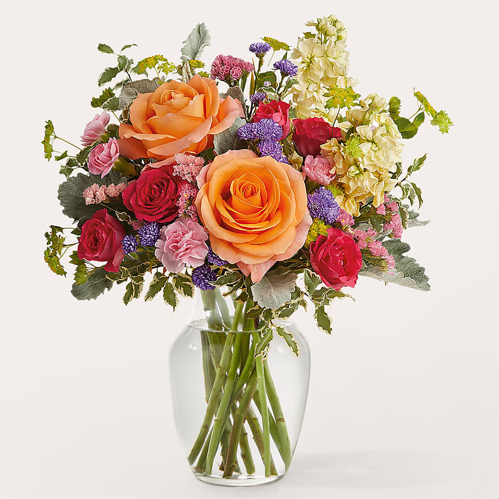 Tangerine Tango Bouquet – New Rochelle Florist, New Rochelle NY