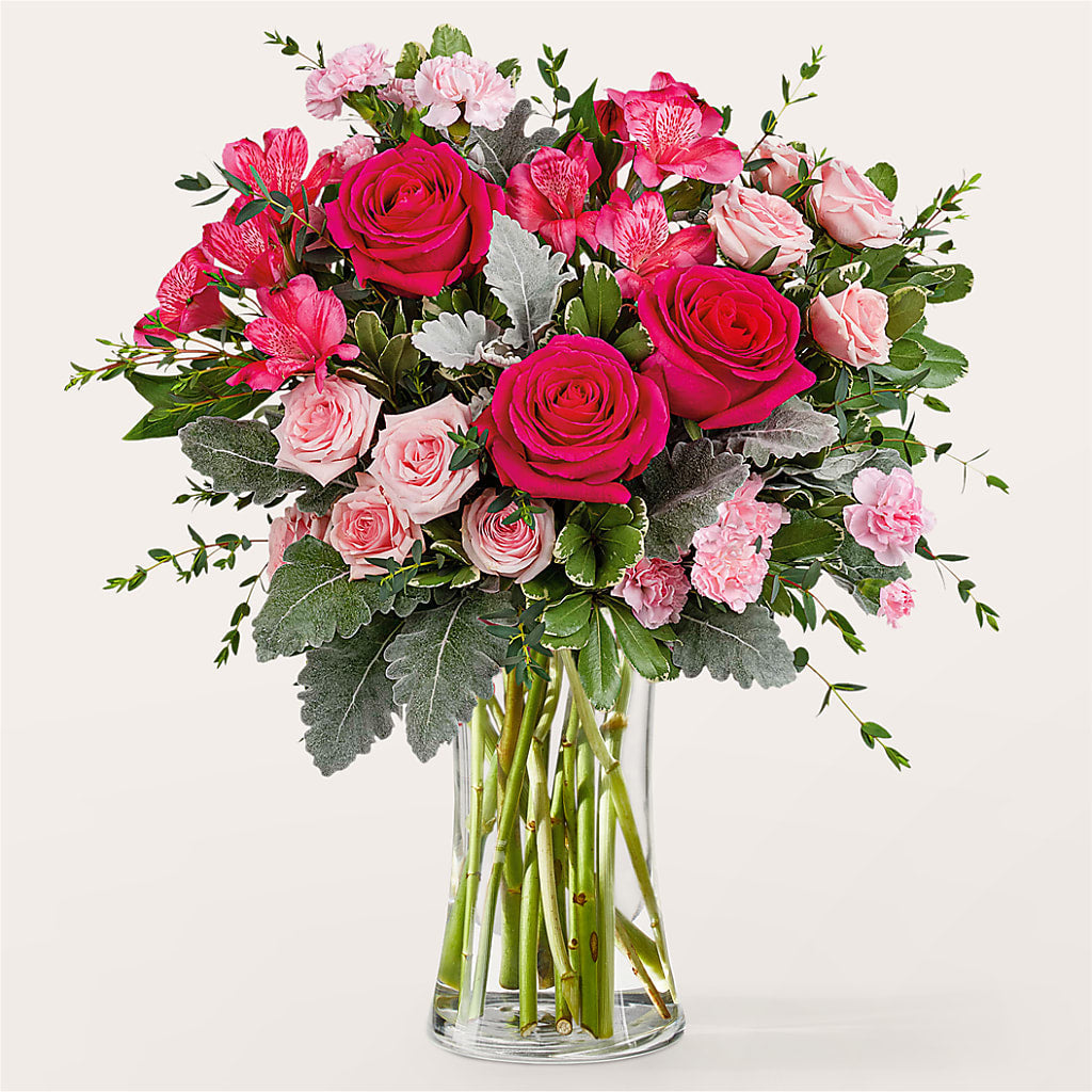 Tickled Pink Bouquet – New Rochelle Florist, New Rochelle NY