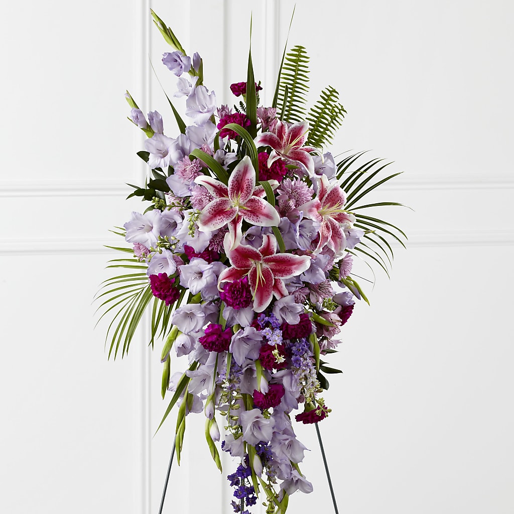 Tender Touch Standing Spray – New Rochelle Florist, New Rochelle NY