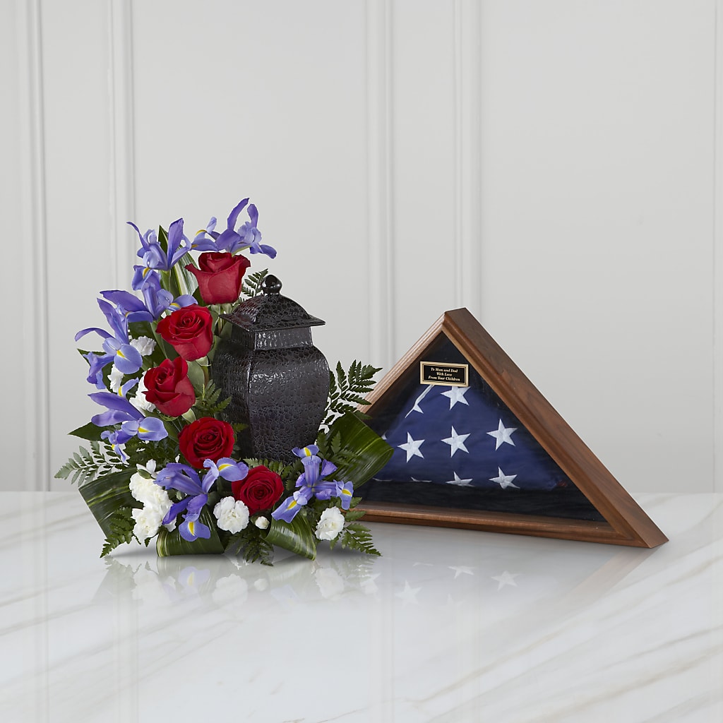 Patriotic Tribute Arrangement – New Rochelle Florist, New Rochelle NY