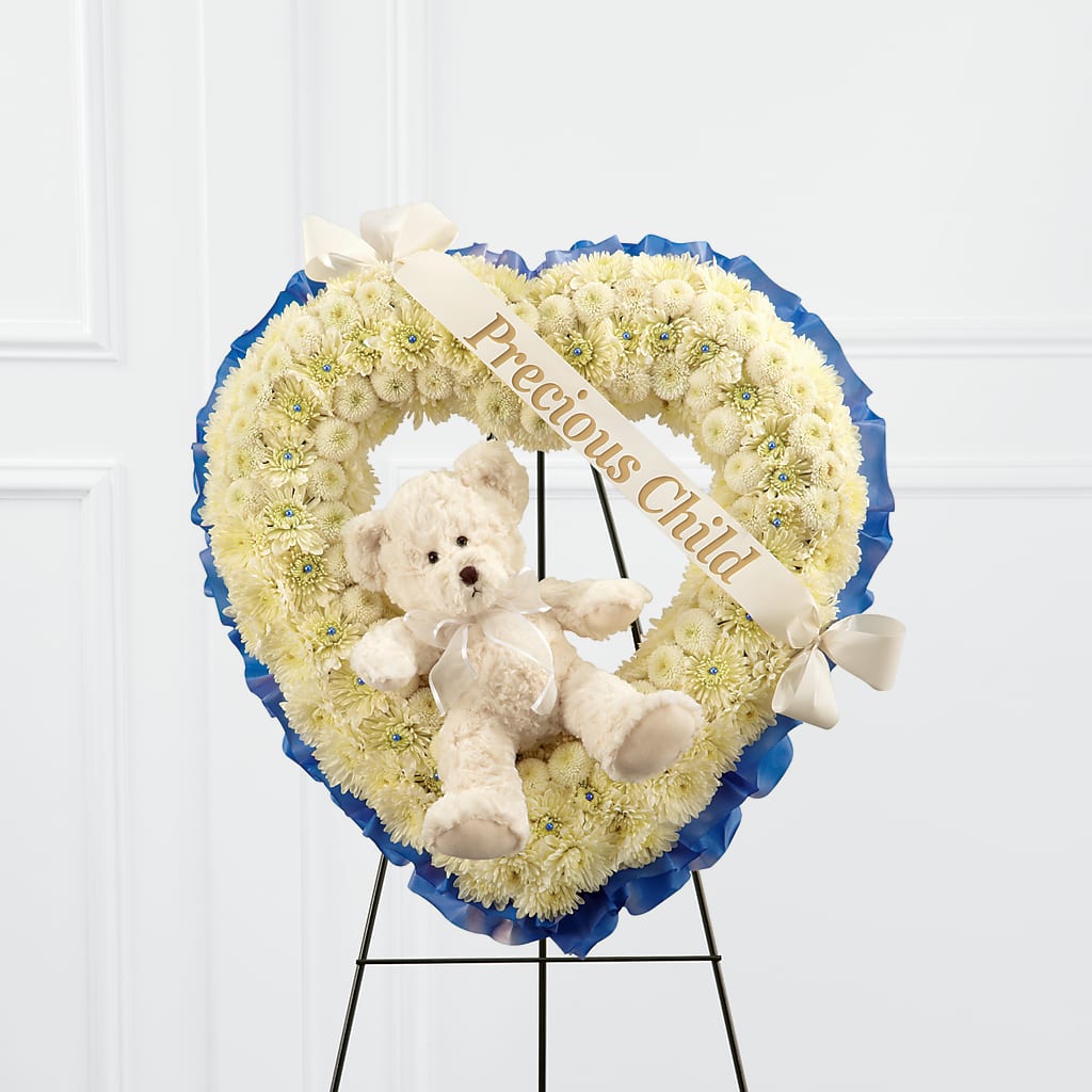 Precious Child Standing Heart – New Rochelle Florist, New Rochelle NY