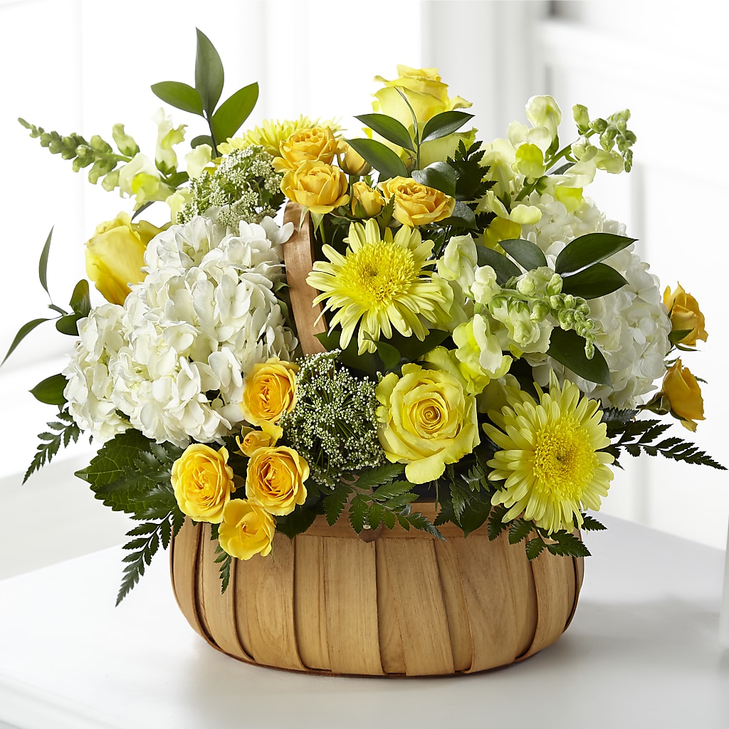 Rustic Remembrance Basket – New Rochelle Florist, New Rochelle NY