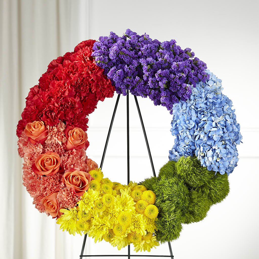 Circle of Love Wreath – New Rochelle Florist, New Rochelle NY