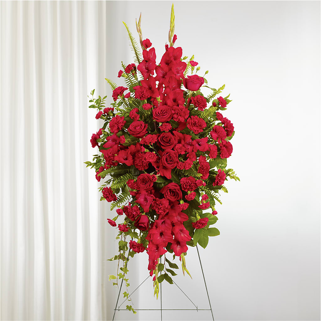 From the Heart Standing Spray – New Rochelle Florist, New Rochelle NY