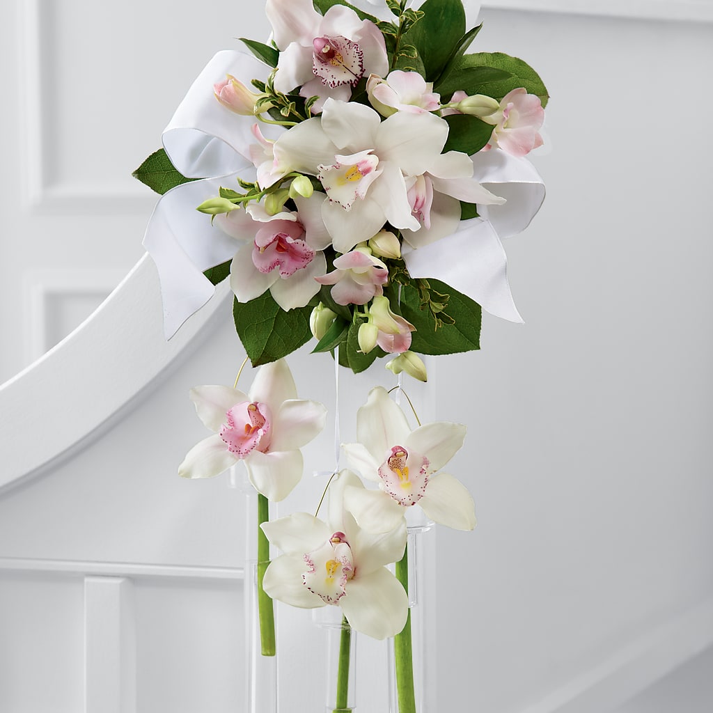 Perfect Entrance Pew Arrangement – New Rochelle Florist, New Rochelle NY