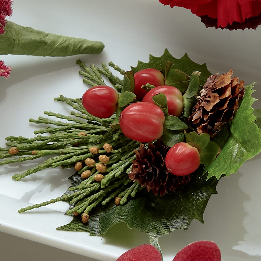 Red Berry Boutonniere – New Rochelle Florist, New Rochelle NY
