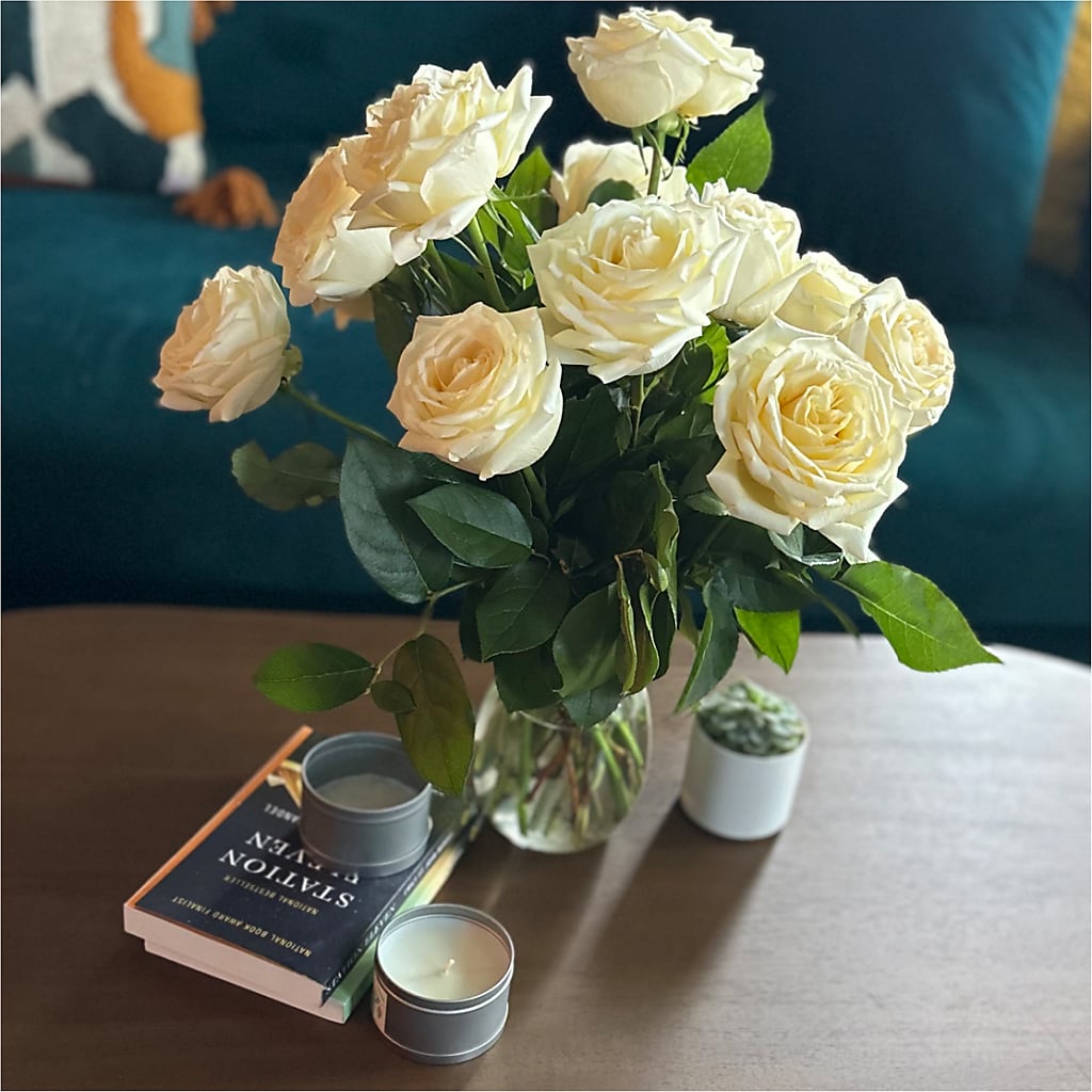 Long Stem Yellow Rose Bouquet –  New Rochelle Florist, New Rochelle NY