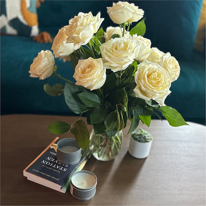 Long Stem Yellow Rose Bouquet –  New Rochelle Florist, New Rochelle NY
