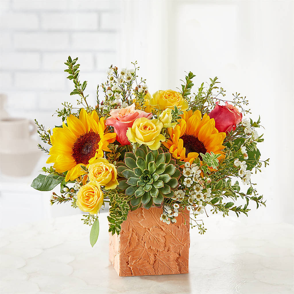 Sunflower Season Bouquet –  New Rochelle Florist, New Rochelle NY