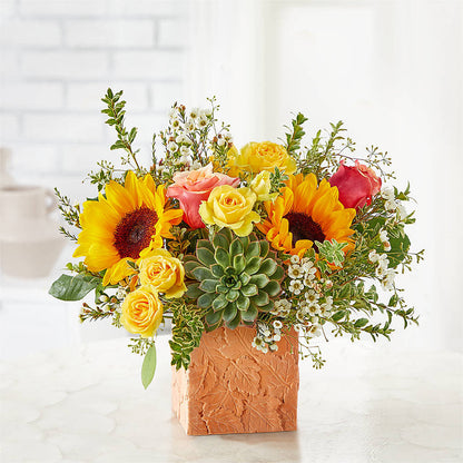 Sunflower Season Bouquet –  New Rochelle Florist, New Rochelle NY