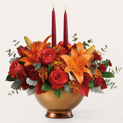Fruits of Fall Centerpiece –  New Rochelle Florist, New Rochelle NY
