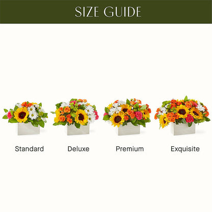 Sun-drenched Blooms Box Bouquet –  New Rochelle Florist, New Rochelle NY
