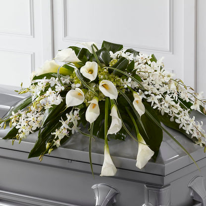 Angel Wings Casket Spray –  New Rochelle Florist, New Rochelle NY