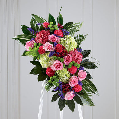 Refreshing Mix Standing Spray –  New Rochelle Florist, New Rochelle NY