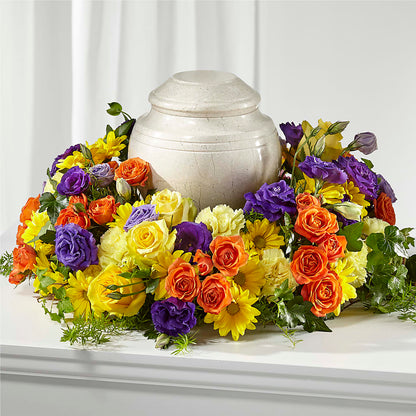Blossoms of Remembrance Cremation Adornment –  New Rochelle Florist, New Rochelle NY