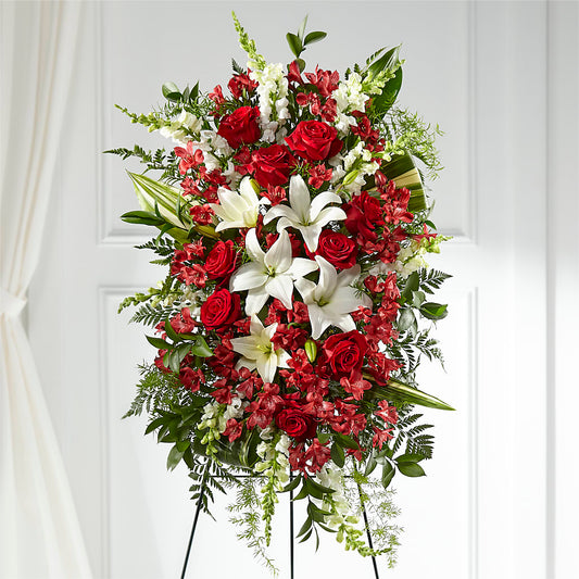 Everlasting Memory Standing Spray –  New Rochelle Florist, New Rochelle NY