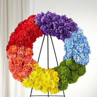 Circle of Love Wreath –  New Rochelle Florist, New Rochelle NY