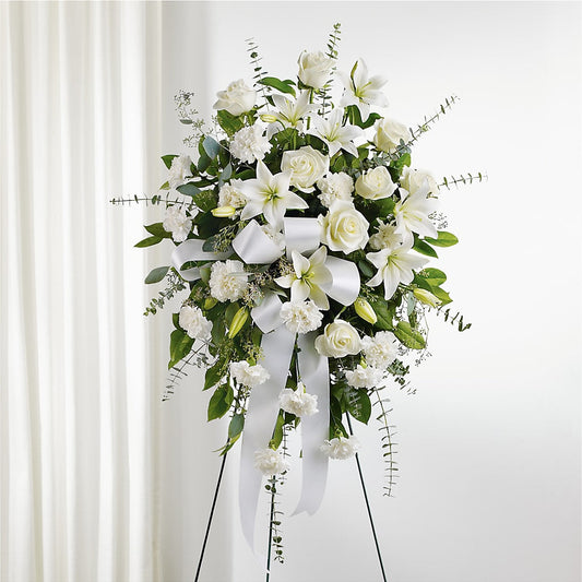 With Care Standing Spray –  New Rochelle Florist, New Rochelle NY