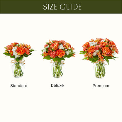 Apricot Glow Bouquet –  New Rochelle Florist, New Rochelle NY